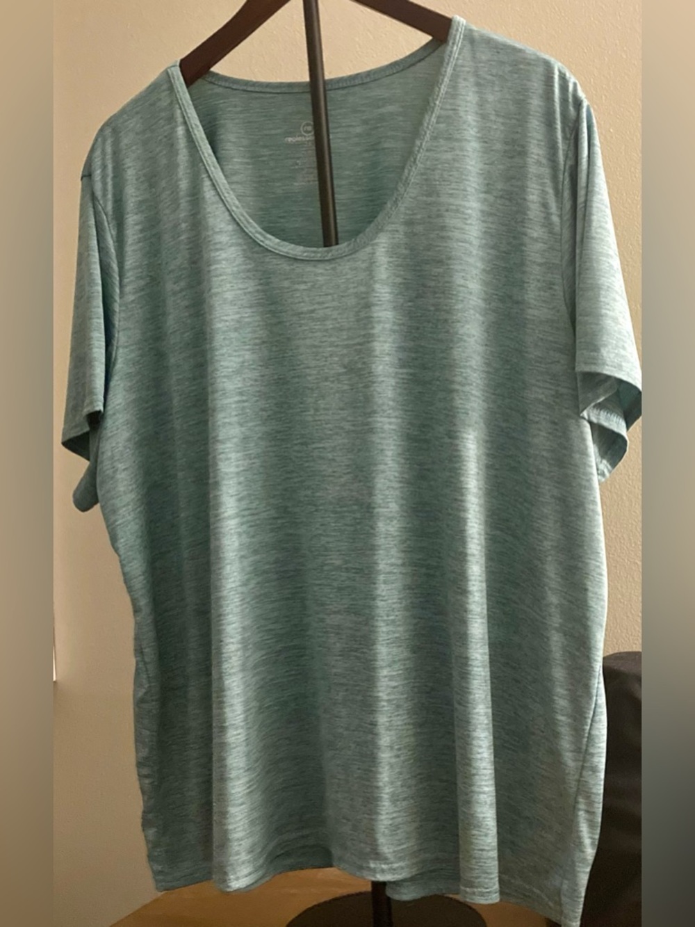 Real Essentials 3X Women's Dry Fit Tech Stretch Short-Sleeve Crew Neck T-Shirt